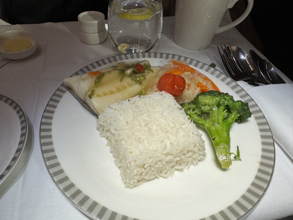 Singapore Airlines. Book the Cook. Cod with Rice. BolehMiles.