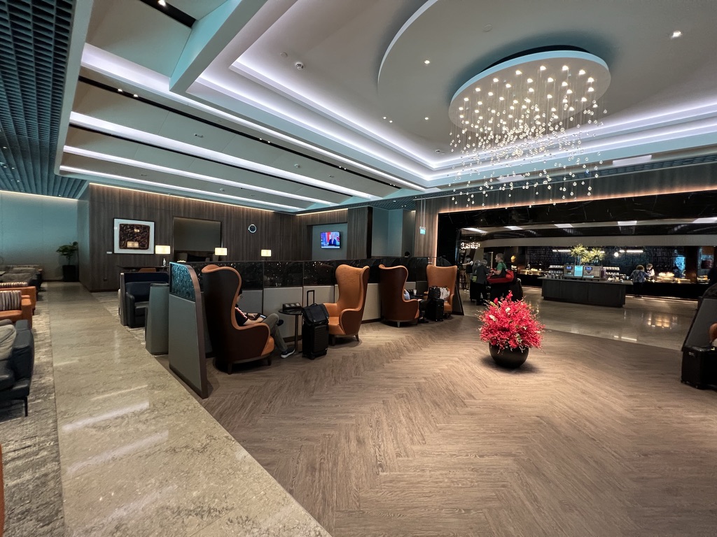 SilverKris Lounge at Changi Terminal 3. BolehMiles