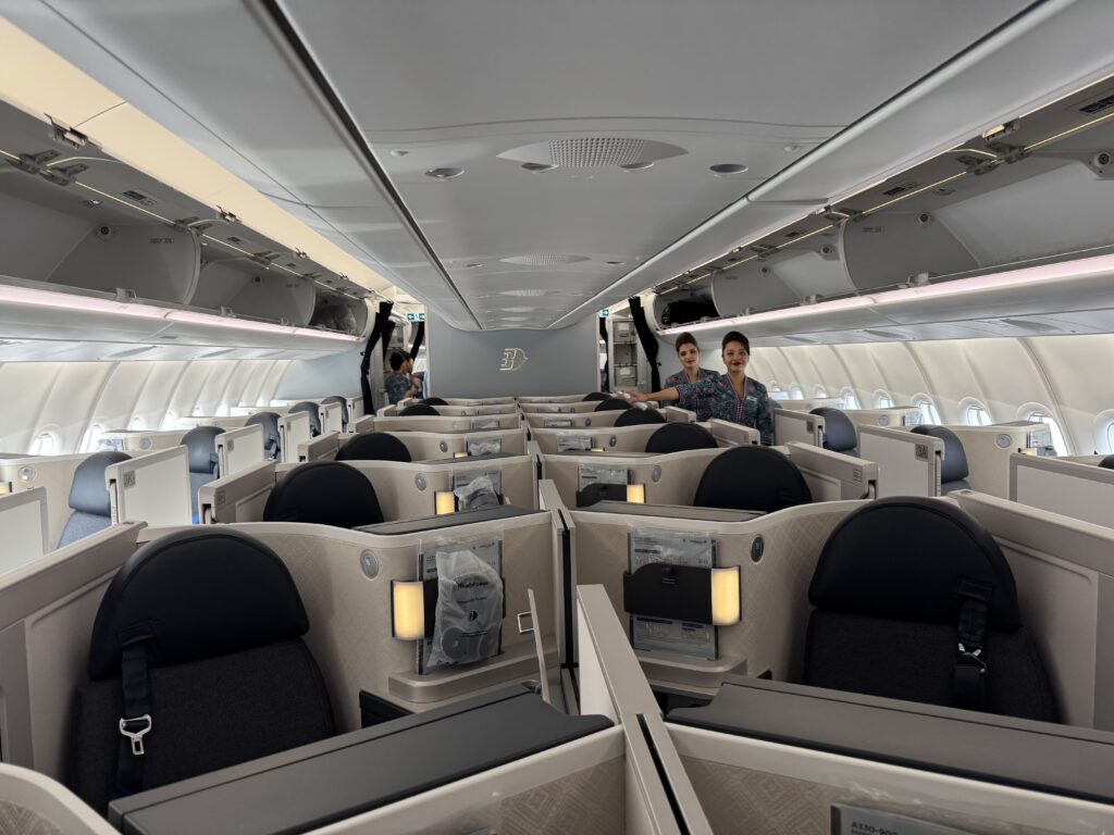 MH A330neo Business Class Cabin. Bolehmiles