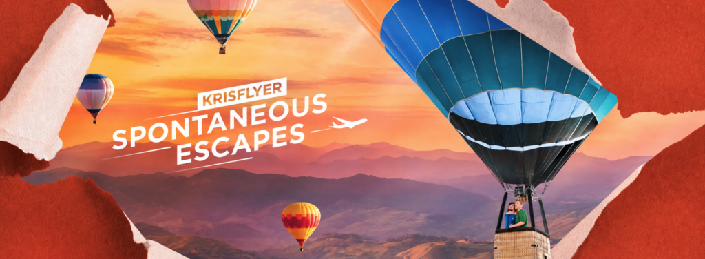 KrisFlyer Spontaneous Escapes